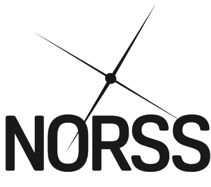 NORSS black on transparent high rest logo